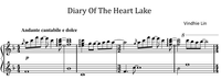 Diary Of The Heart Lake - Music Sheet