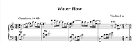 Water Flow - Music Sheet