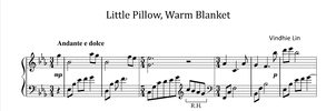 Little Pillow, Warm Blanket - Music Sheet