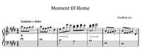 Moment Of Home - Music Sheet