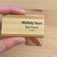 Wistfully Yours - Bamboo USB Flash Drive