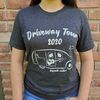 "Driveway Tour" Heathered Gray Triblend T-shirt (Unisex)
