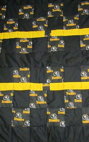 Pittsburgh Steelers 8 x 10 sq. novelty quilt - $80
