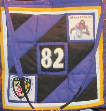 Baltimore Ravens "Torrey Smith" shoulder bag - $38
