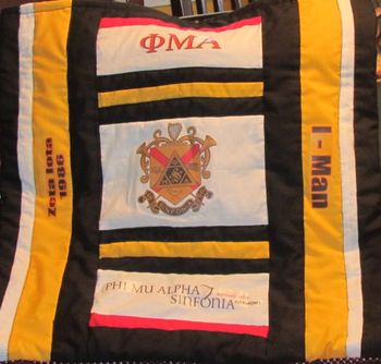 Phi Mu Alpha Shoulder Bag - $35
