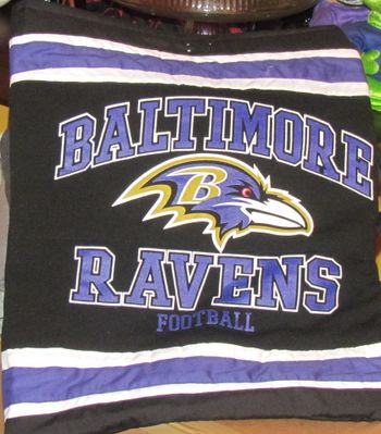 Ravens shoulder bag - $35

