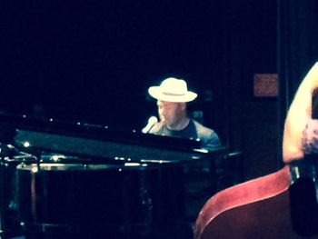 Sunpie Barnes on piano with rhythm section, 8/9/15
