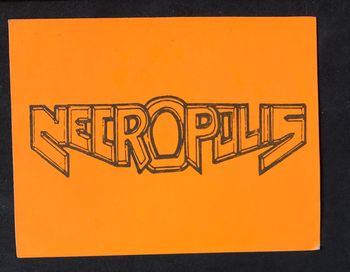 First Sticker circa 1986 - Photocopied on Contact Paper
