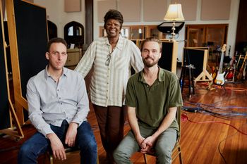 with Irma Thomas and Ben Chace photo by Daymon Gardner
