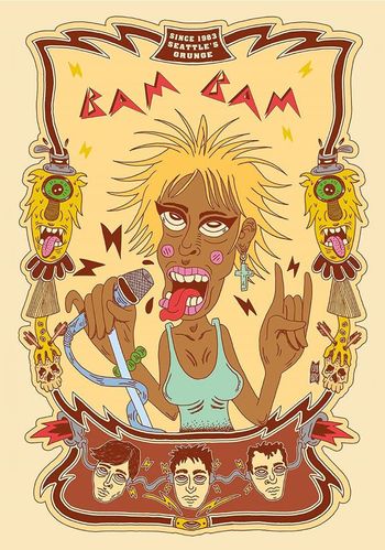 Bam Bam singer Tina Bell. by Helloldboy aka Patrick Antunes
