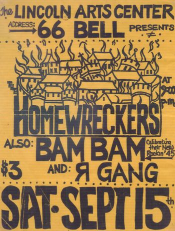 bam bam, homewreckers, r gang - lincoln art center seattle
