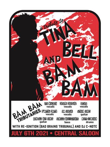 Bam Bam Tributaries - poster. original image by David Ledgerwood
