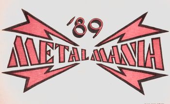 Metalmania 1989 artwork
