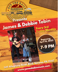 James & Debbie Tobin Live Music at Off The Rails BBQ