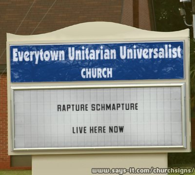 Rapture Schmapture