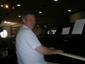 Samuel Purdy on piano
