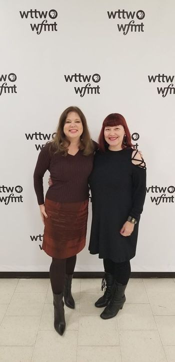 Joan and Suzy Brack at the Emmy Nominations Party at WTTW
