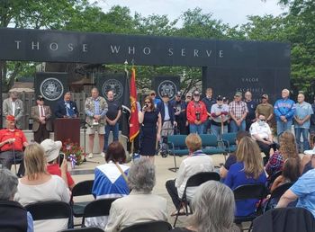 Rededication of Veterans Memorial
