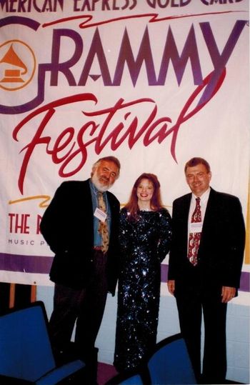 Rep. Hy Kloc, Joan and music teacher Allen Myren at the Grammy Fesitval
