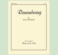 Remembering sheet music (printed)