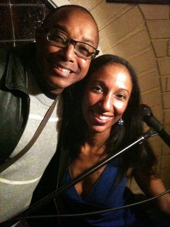 with Victoria Theodore, keyboardist/vocalist from, Stevie Wonder Band & The Arsenio Hall Show
