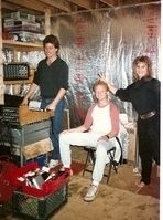 Allan Clark, Darren Lombardi & Renee Bardwell Mid 1980's
