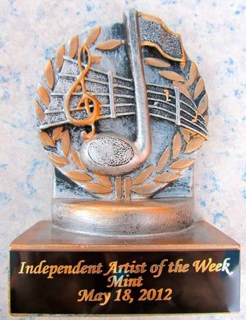 INDEPENDENT ARTIST OF THE WEEK award
