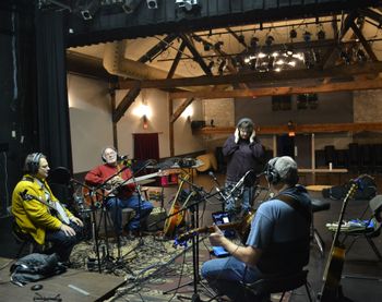 Livery Theatre, Goderich - 2016 recording session
