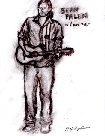 An awesome Charcoal drawn by Nick of me at The Coffee Pot in San Marcos!
