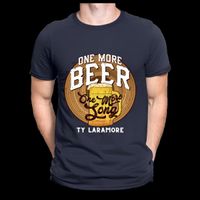 "One More Beer" T-Shirt -Navy