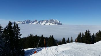 Above the clouds in St Johann, Austria - February 2016
