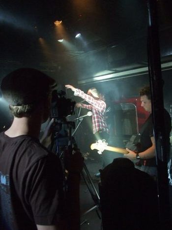Lettuce Rockumentory filming - April 2009
