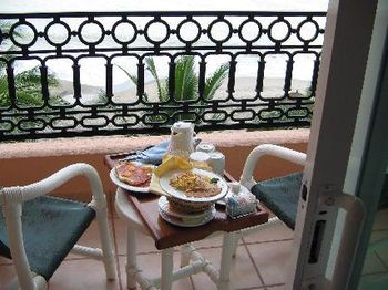 Breakfast on the Balcony
