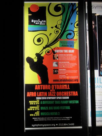 Symphony Space-Big Band Brazil NIght with Afro-Latin Jazz Orchestra

