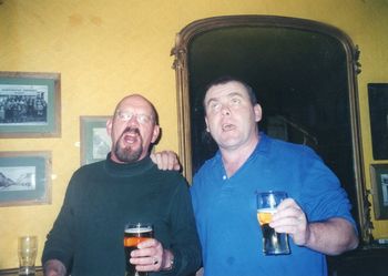 singing at a pub in Galway with Master James Kennedy
