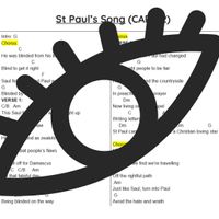 St Paul's Song PDF Chord Page