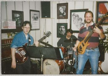 me, Steve Adleman and Dan Meyers sitting in on bass.
