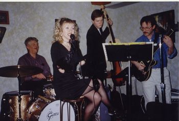 The Sam Crain Quartet, 1998. Don Cochran, Amy Smith, Jeff Rogers, me
