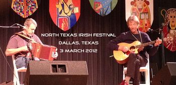with Jamie O'Brien at the 2012 North Texas Irish Festival
