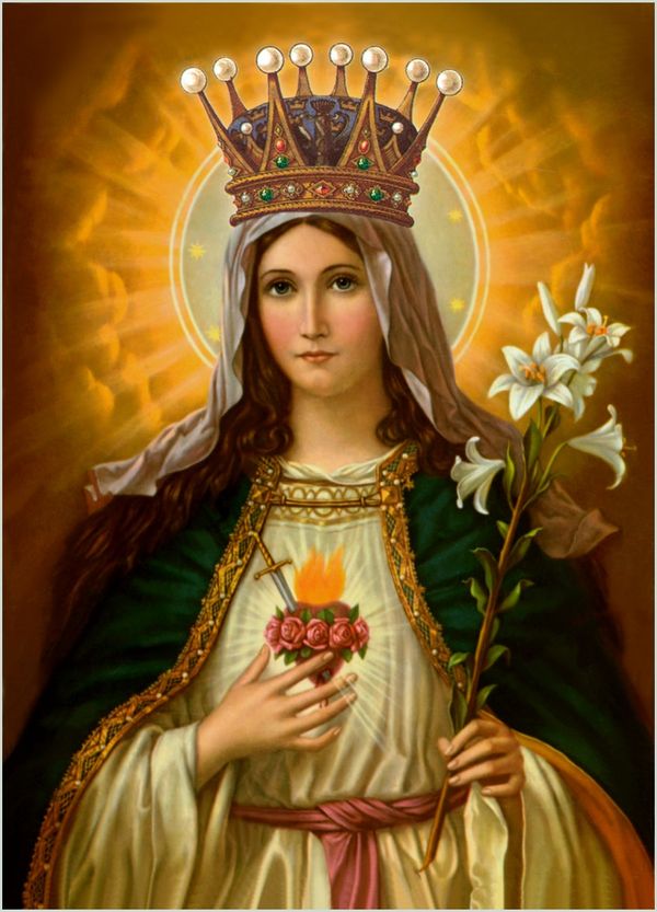 To mary queen of all hearts