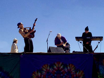 The Venusians were the only contemporary band to perform at the Summer Of Love 25th Anniversary in Golden Gate Park
