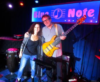 Sandy with Marc van Wageningen @ Blue Note Napa, 10/2016
