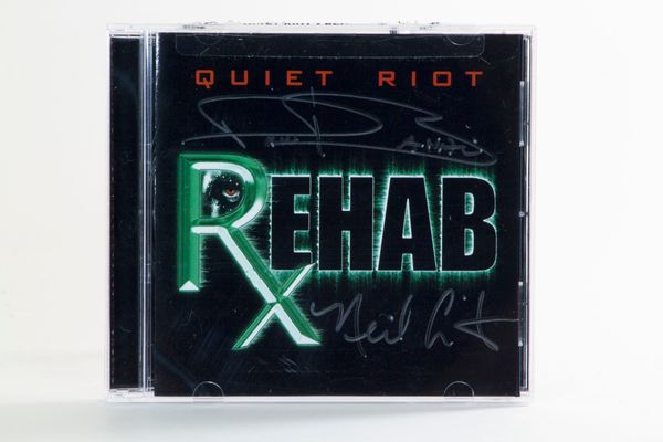 QUIET RIOT "Rehab": AUTOGRAPHED CD + BangTower CD's