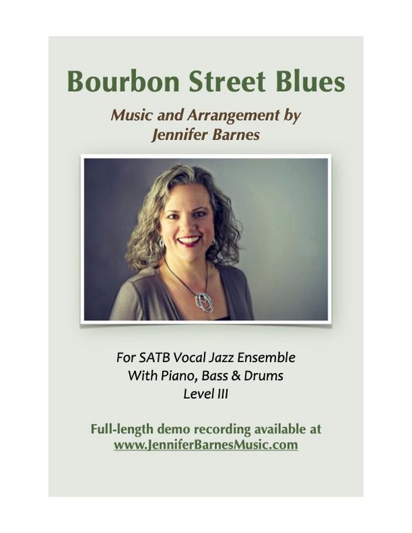 "Bourbon Street Blues" SATB Part Track Bundle