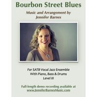 "Bourbon Street Blues" SATB Missing Part Track Bundle
