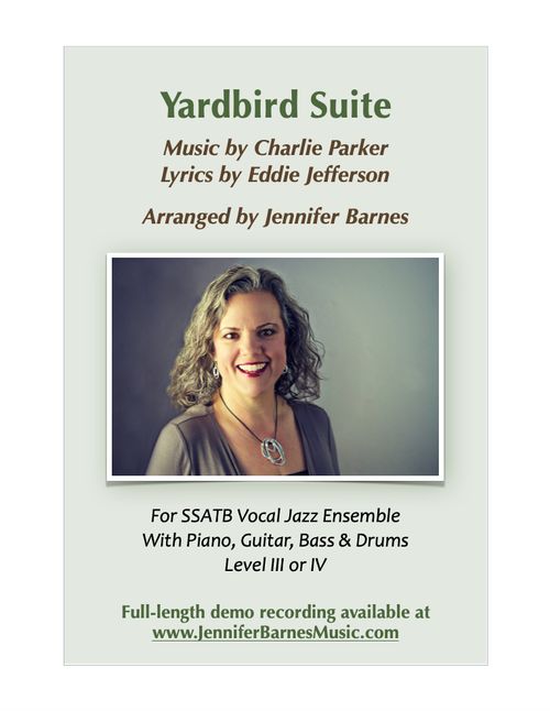 Yardbird Suite - SSATB with Rhythm Section - Level III or IV