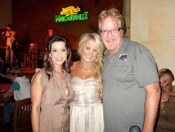 Karyn and I with Payton Rae at here CMA Fest show in Nashville..
