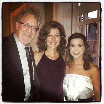 Karyn & I with Amy Grant at the Rescue Mission Benefit..
