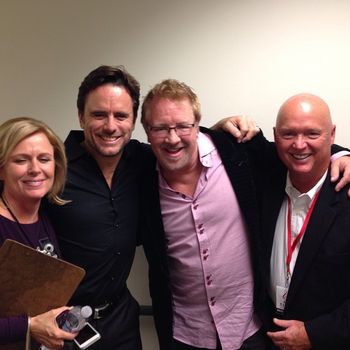 Hanging back stage at the Nashville Symphony with my Friends Lee Ann , Big Burke and my bud Chip "Deacon" Esten>  Great night for a great cause.
