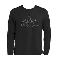 Unisex Black Long Sleeve T-shirt